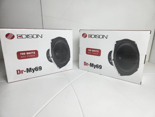 Edison 6X9 Midrange Oval Hoparlör (Kapaklı)