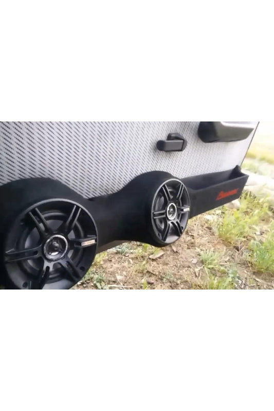 Tofaş Çiftli Ön Kapı Ceplik Takımı 16cm Mıdrange Için (SİYAH RENK)